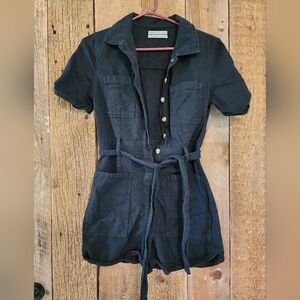 Trendy Black Utility Jumper UO size small